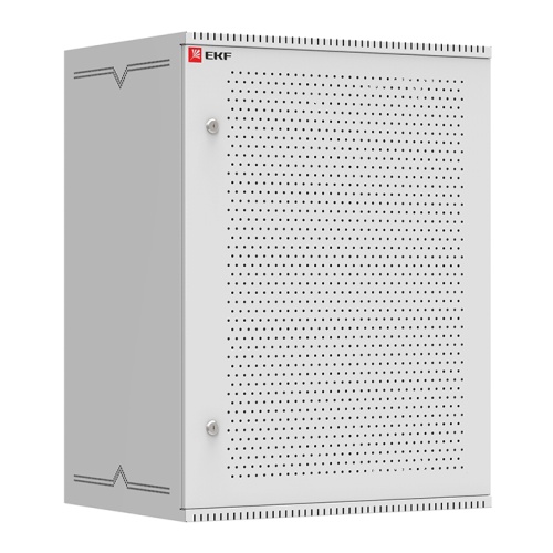 Шкаф телекоммуникационный настенный 15U (600х450) дверь перфорированная, Astra серия PROxima | код  ITB15P450 | EKF